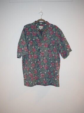 Reyn Spooner Classic Hawaiin Pahala Button down short sleeve shirt 2XL